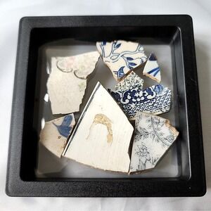 Antique‎ Colonial Porcelain 1900 Pottery Shard Chinoiserie Designs Historical